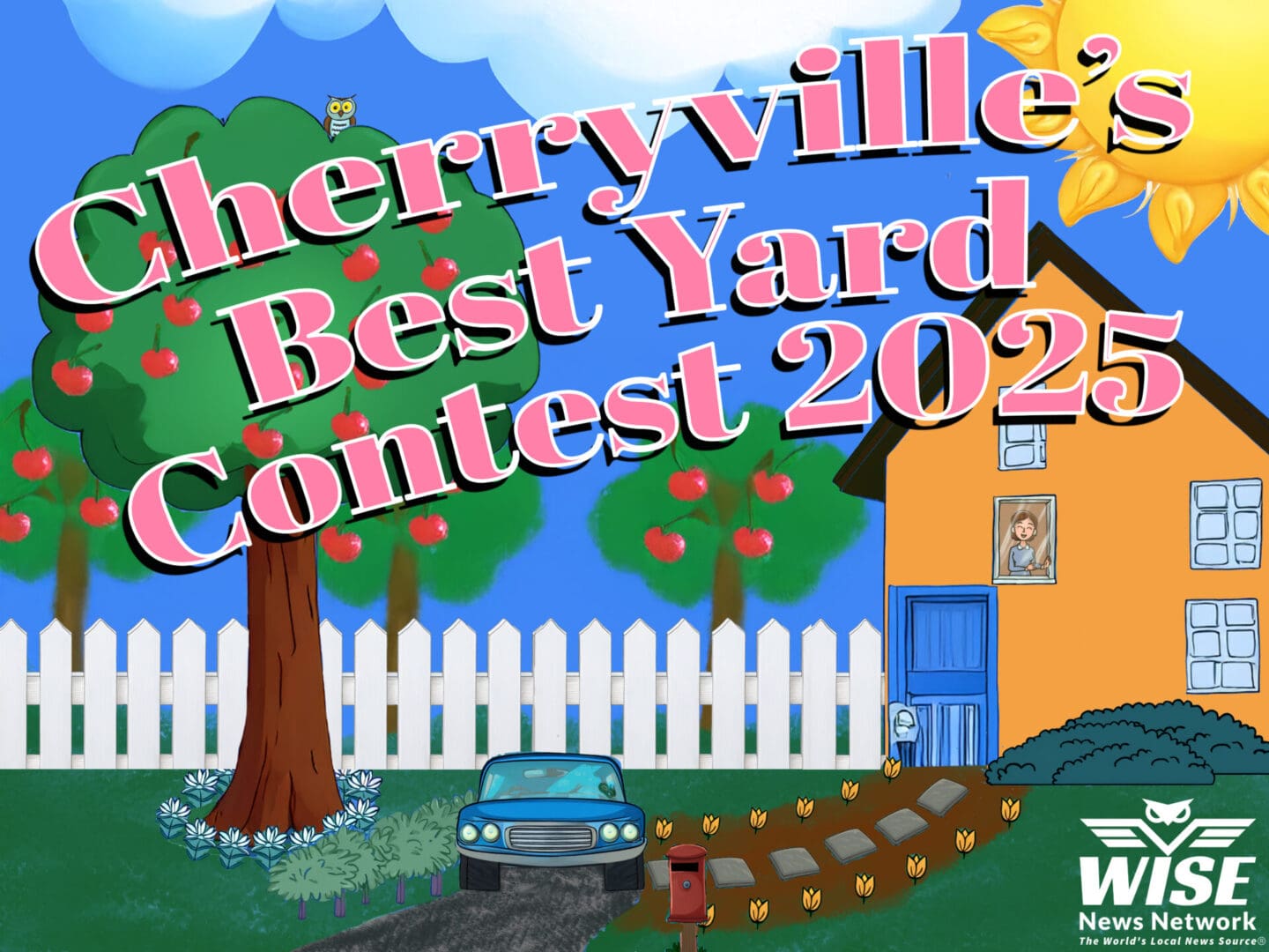 yard contest social media graphic